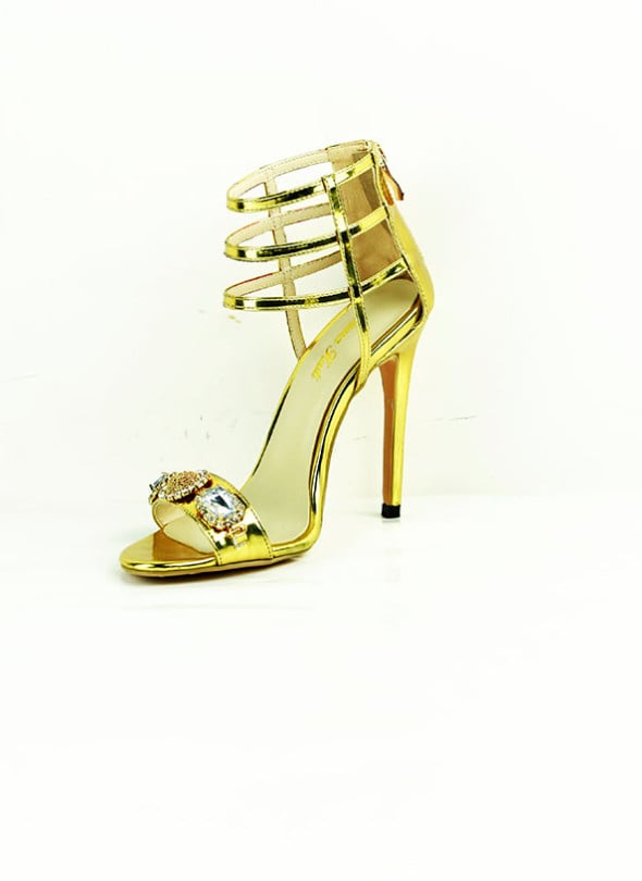 cleopatra embellished stiletto heels
