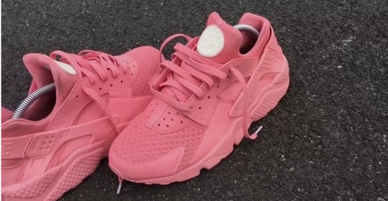 Image of Think Pink Custom Huaraches