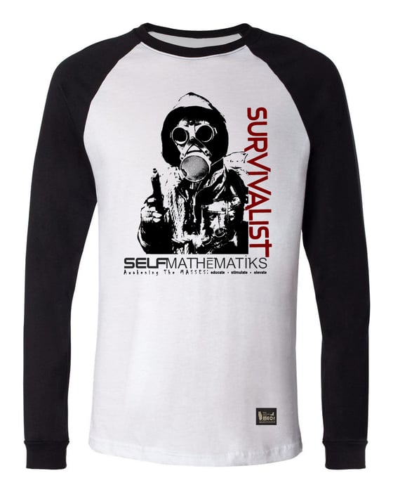 Image of SURVIVAL OF THE FITTEST LONG SLEEVE CLASSIC T ORIGINAL