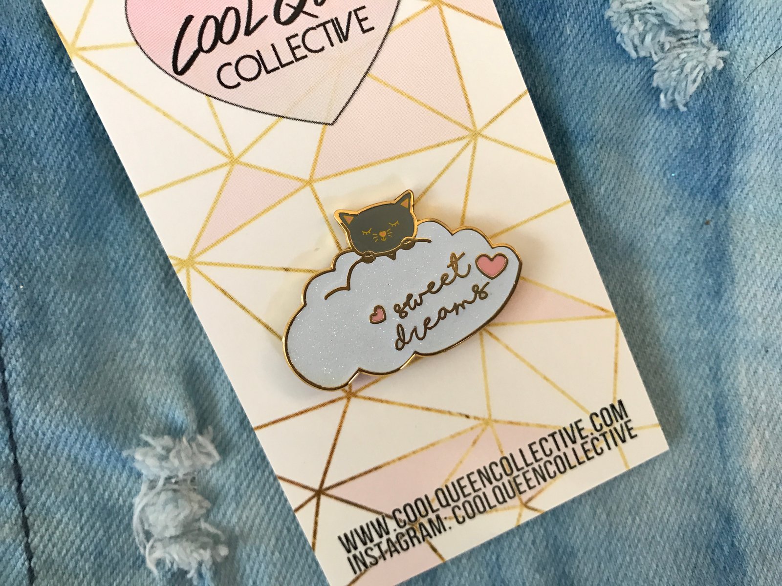 Sweet Dreams Enamel Pin | Cool Queen Collective