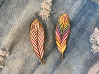 Image 1 of Feather Enamel Pin