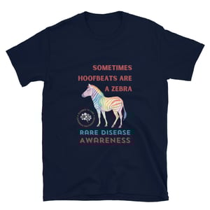 Image of Sometimes Hoofbeats are a Zebra Short-Sleeve Unisex T-Shirt