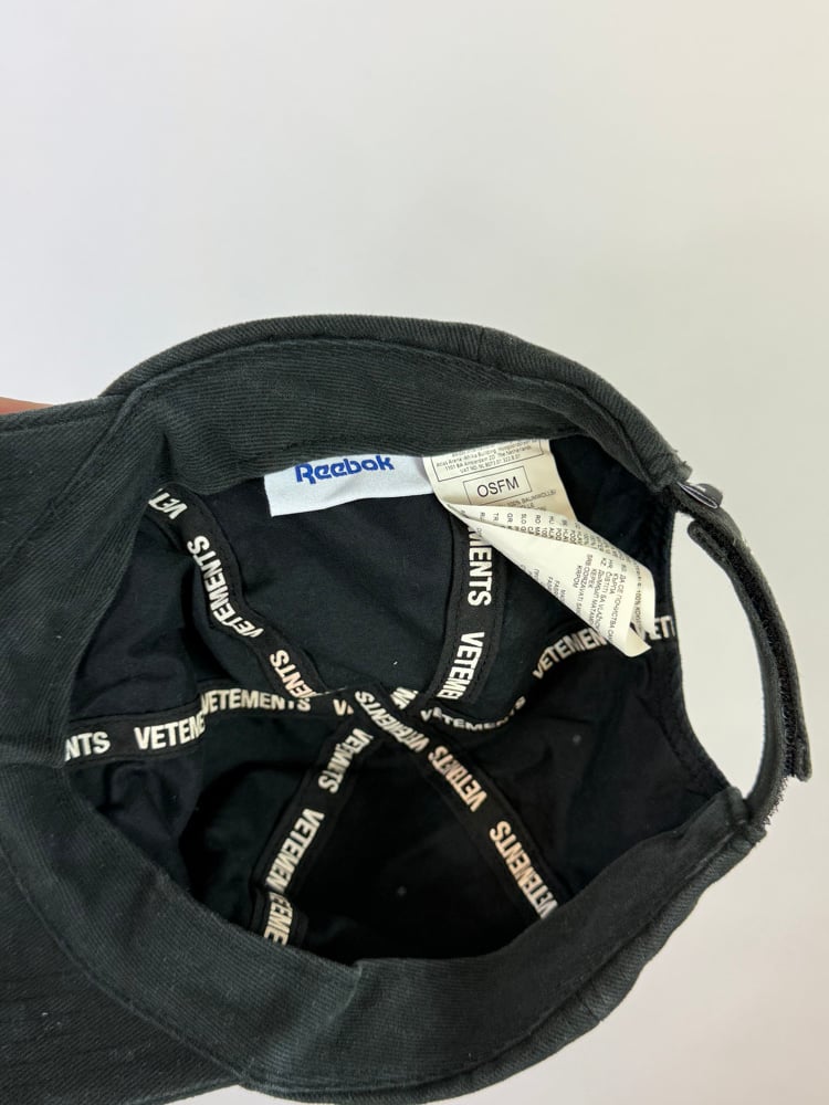 Image of Vetements X Reebok SS23 Flame Hat