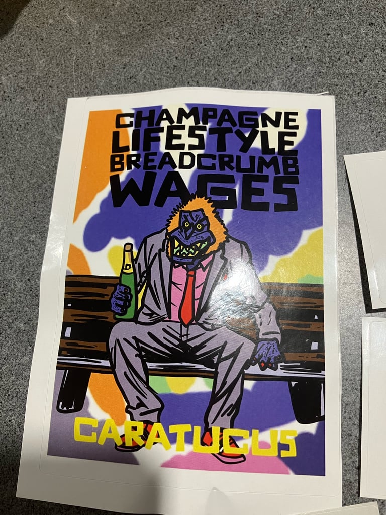 Caratucus x Loner Sticker pack (6 stickers) Image 5