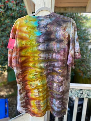 Image of XL Godzilla Be Gay Do Crime Tie Dye Shirt 5