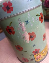 Image 10 of Antique Candy Tin John Tavernier French Bonbons Poppy Tablets 500g Prop Display