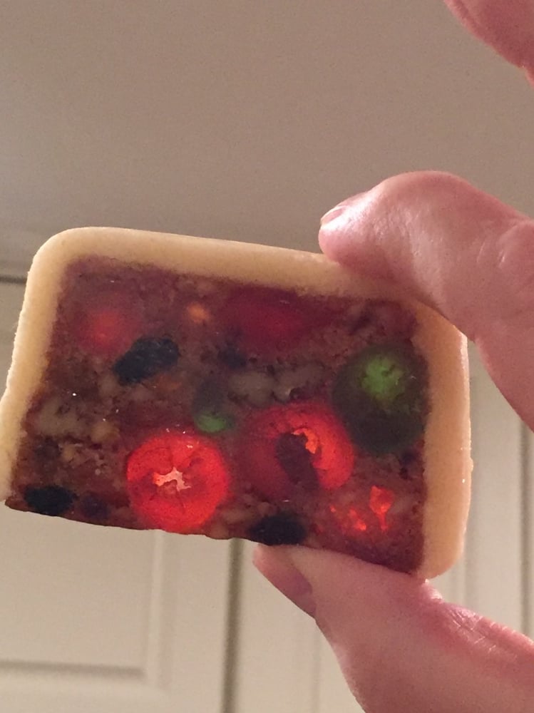 Image of Christmas Fruitcake Picked-Up