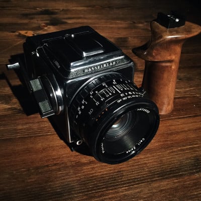 Bespoke Wooden Camera Handles by Allen Henson