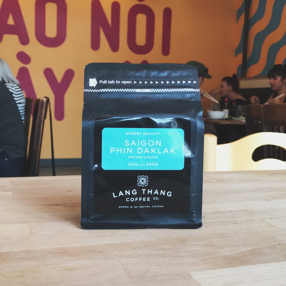 Lang Thang Coffee Co. Saigon Phin Daklak (Ground 12oz) - 2 Pack