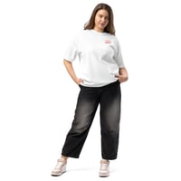 Image 5 of Somebody in Hell Loves Me Unisex Oversized Heavyweight T-Shirt