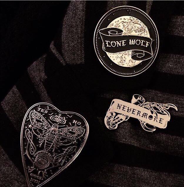 Image of Nevermore Pin