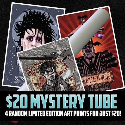 Image of Cult Classics $20 Mystery Tube - FOUR POSTERS FOR $20!