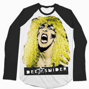 DeeSnider Dee Snider 80 s S.M.F. Jersey T Shirt Retro Twisted