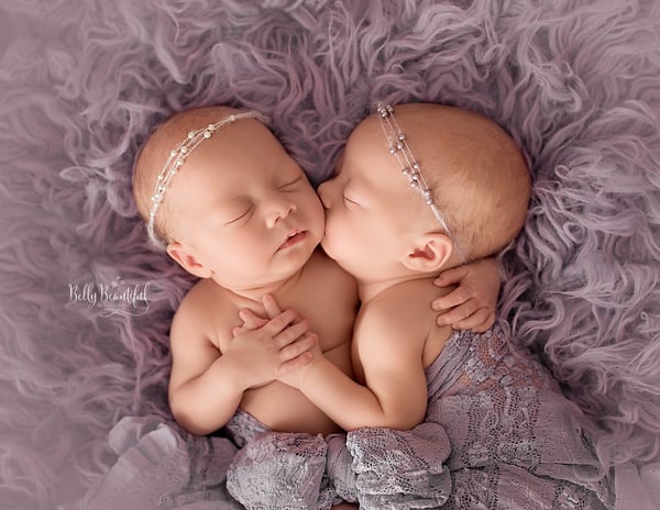 Image of Newborn Everly Mohair & Pearl Tieback