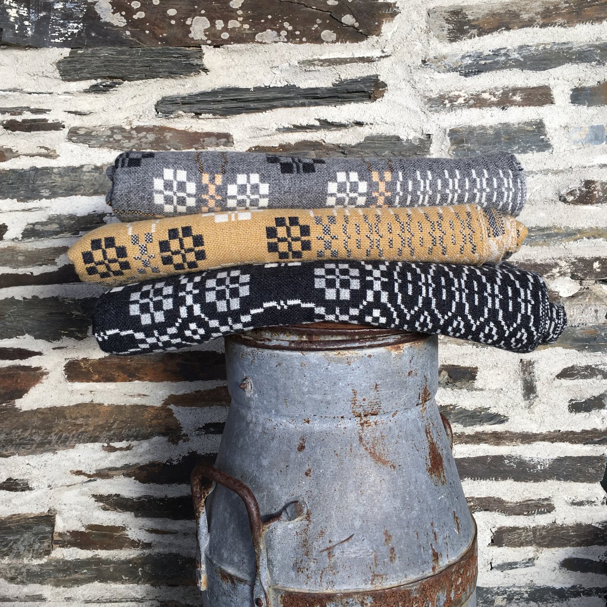 coldatnight Welsh wool baban blanket — fforest general stores