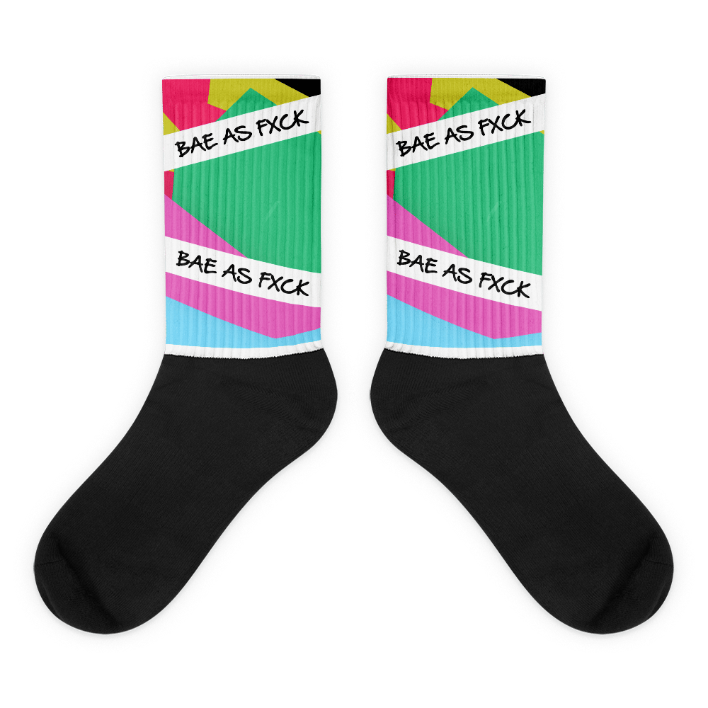 Bae as F*ck | Sublimation Socks
