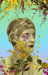 Fallen Fruit - Tallulah Bankhead with Flowers