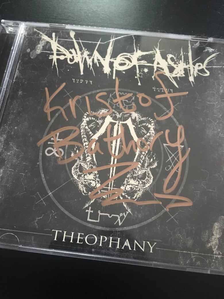Image of Theophany CD - autographed