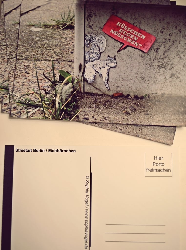 Image of Postkarte Eichhörnchen