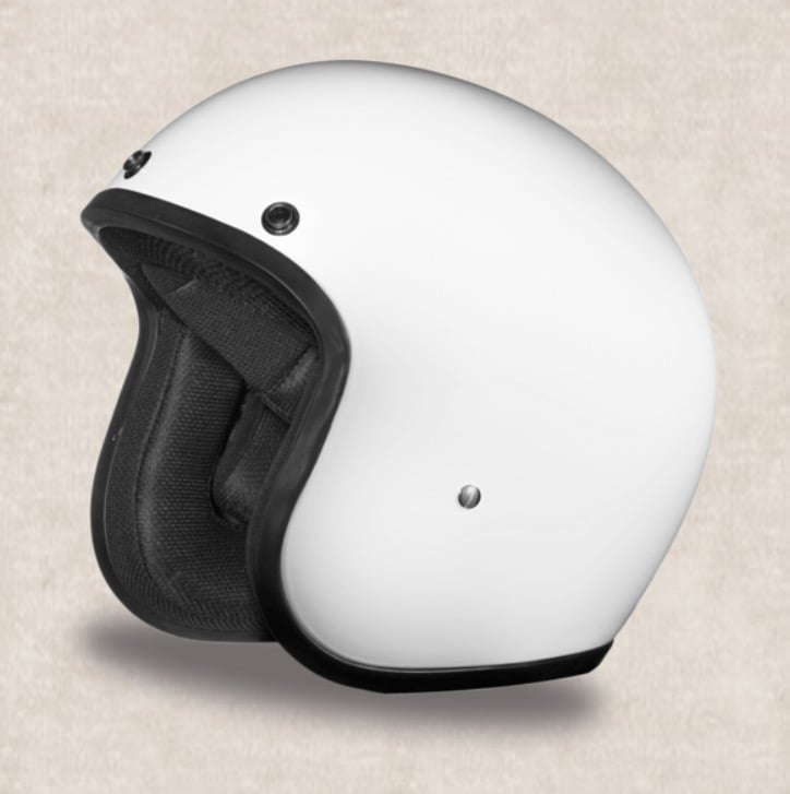 Image of 3/4 DOT Daytona Helmets (Plain Styles)