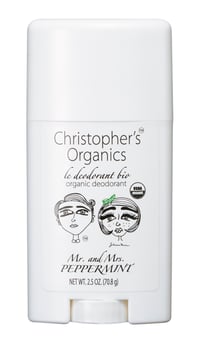 Image 1 of MR. AND MRS. PEPPERMINT ORGANIC DEODORANT