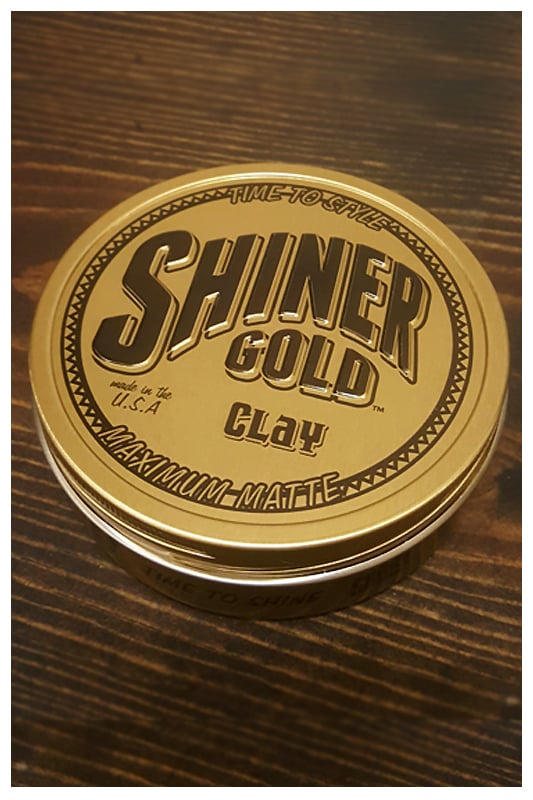 SHINER GOLD MAXIMUM MATTE CLAY