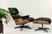 Image of Eames Herman Miller Walnut Lounge Chair XL Ottoman New Europe