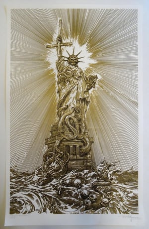 Image of Statue Of Abomination limited handprint