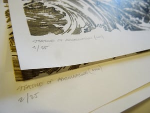 Image of Statue Of Abomination limited handprint