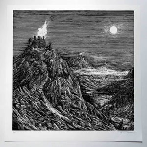 Image of Enslaved 'Midgards Eldar' limited handprint