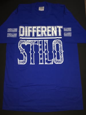 Image of Different Stilo "Blue & White" Bandana T-Shirt