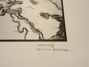Image of Destroyer 666 "Wolfess' limited handprint