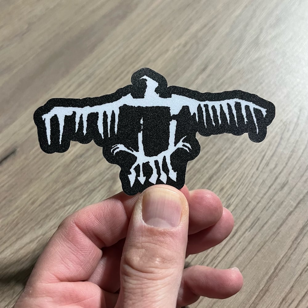 His Hero Is Gone 4" Die Cut Sticker