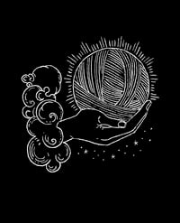 Image 4 of Ace of Knits limited black tote