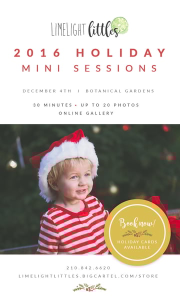 Image of December 4th Holiday Mini Sessions
