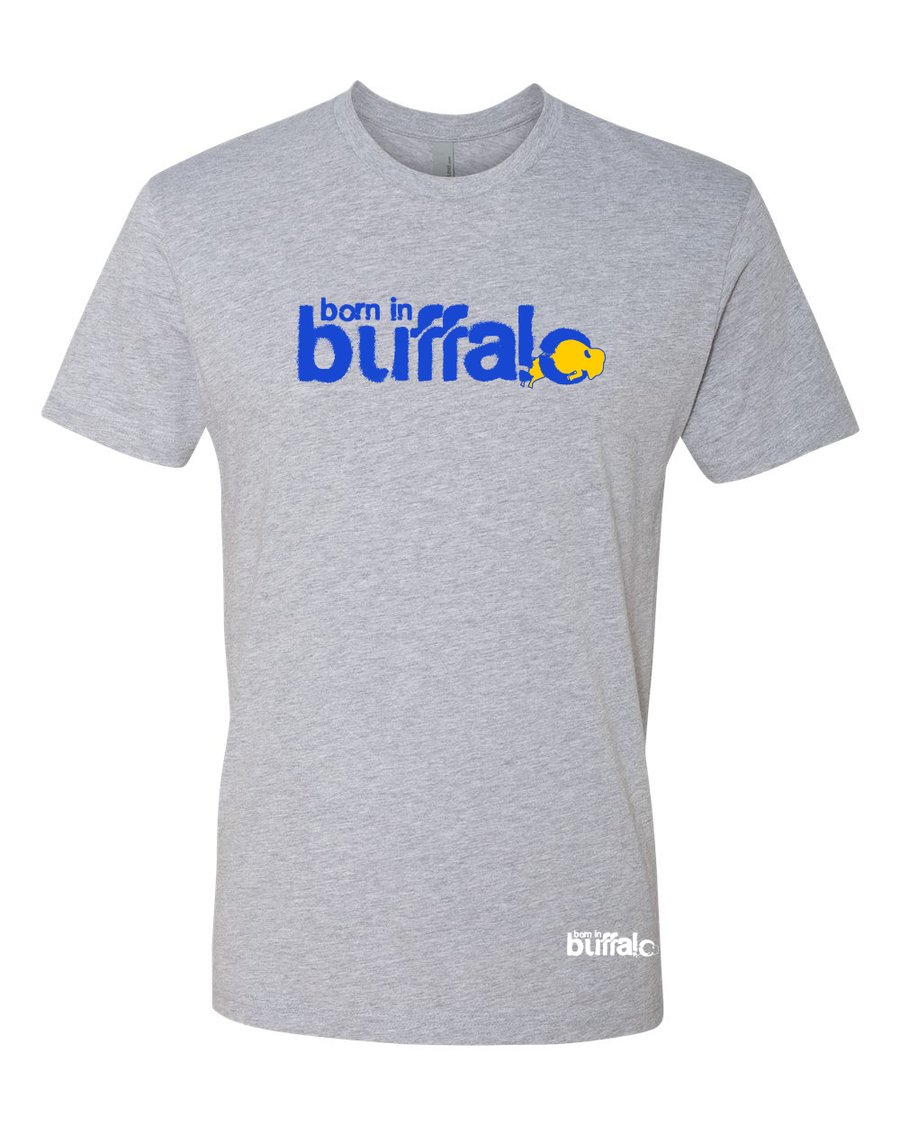 Image of Born In Buffalo (Blue & Gold)