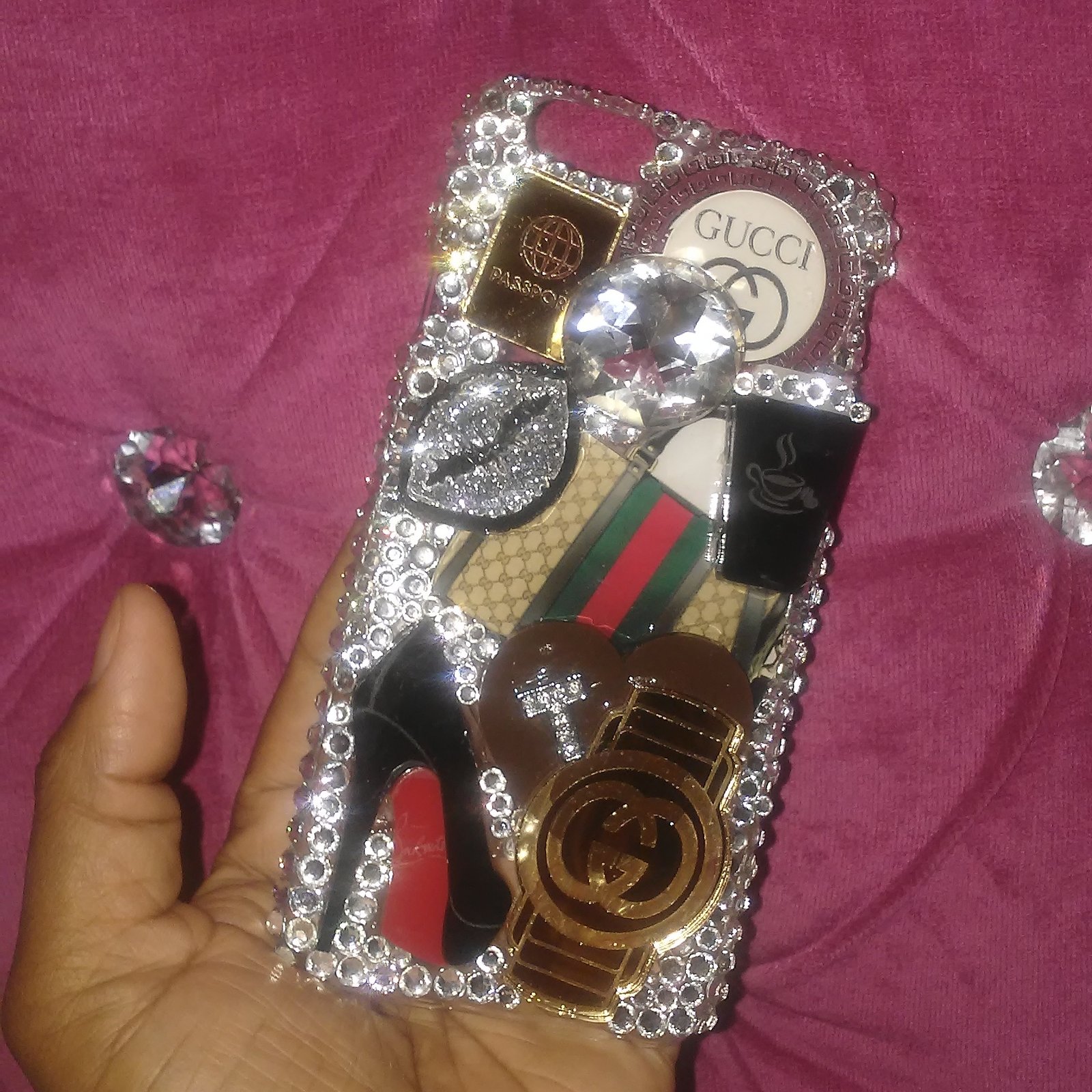 Gucci inspired case Bling by bashee