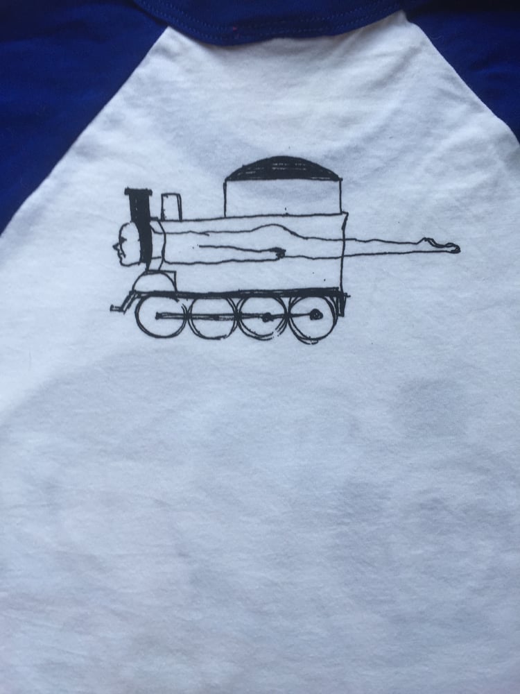 Image of CHOO CHOO baseball t-shirt