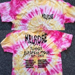 Image of Tour Tie Dye (Pink and Yellow)