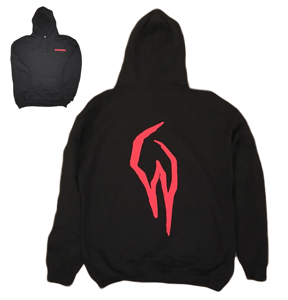 Image of W Logo Hoodied Sweatshirt