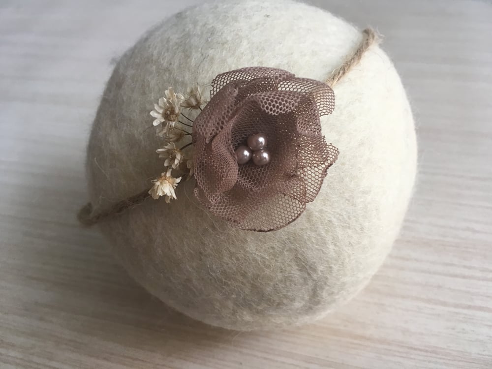 Image of Vintage pearl tieback