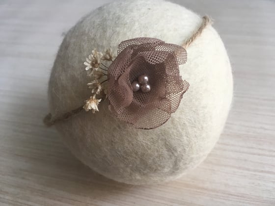 Image of Vintage pearl tieback