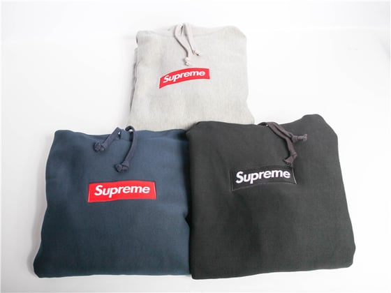Image of Authentic Supreme Box Logo Pullover Hoodie