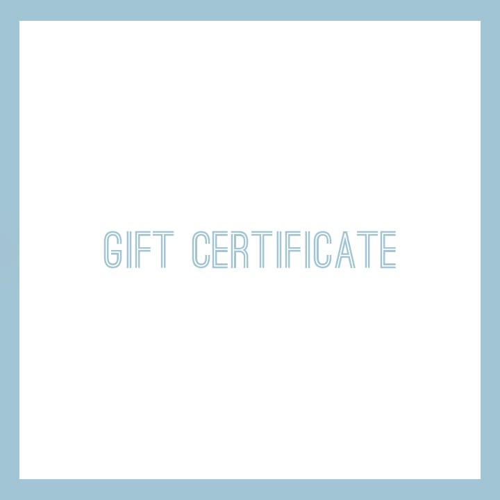 Image of Gift Certificate