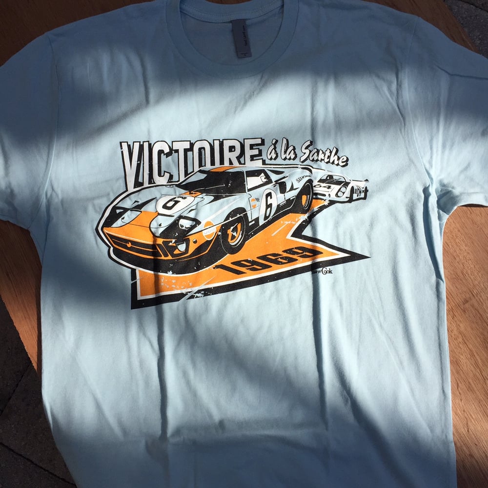 Image of Ford GT40 at LeMans T Shirt