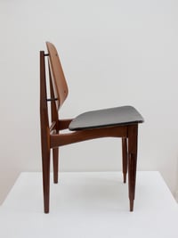 Image 3 of Italian Dining Chairs with Carved Legs, 1950s