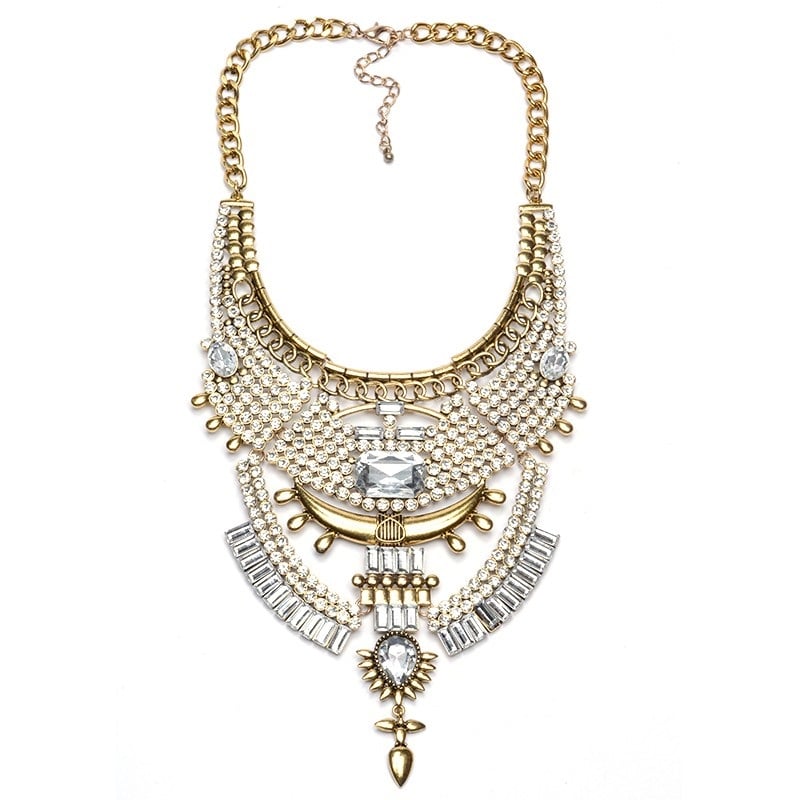 Image of The Slayed Statement Necklace GOLD