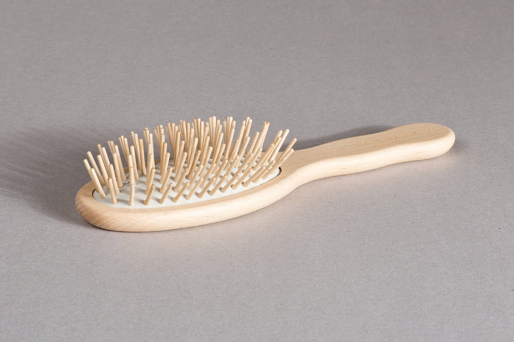 Image of SPAZZOLA FAGGIO NATURALE / NATURAL BEECH HAIRBRUSH 