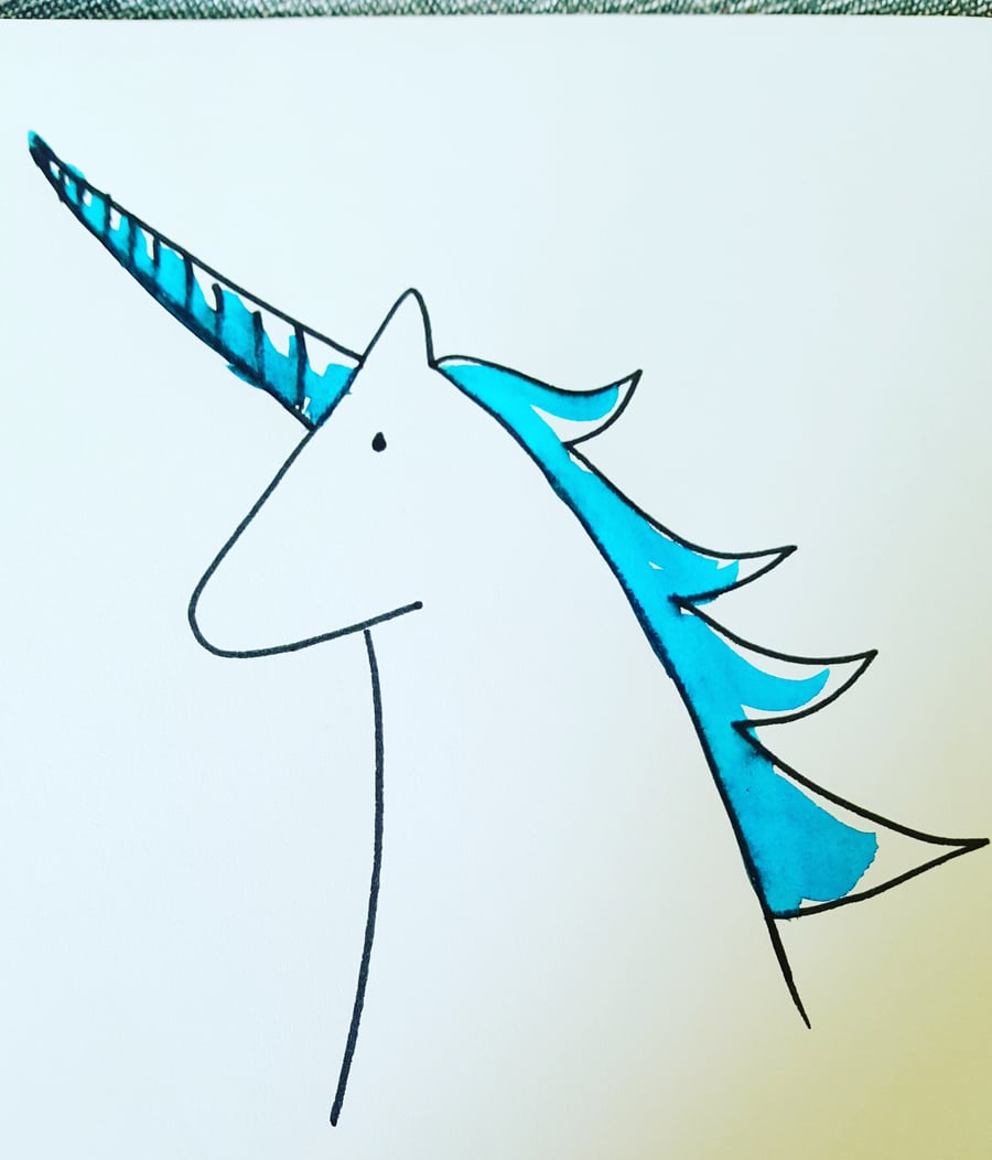 Image of Blue Unicorn