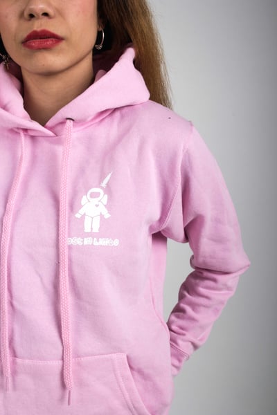Image of 'Lost In Limbo' Pink Hoodie 
